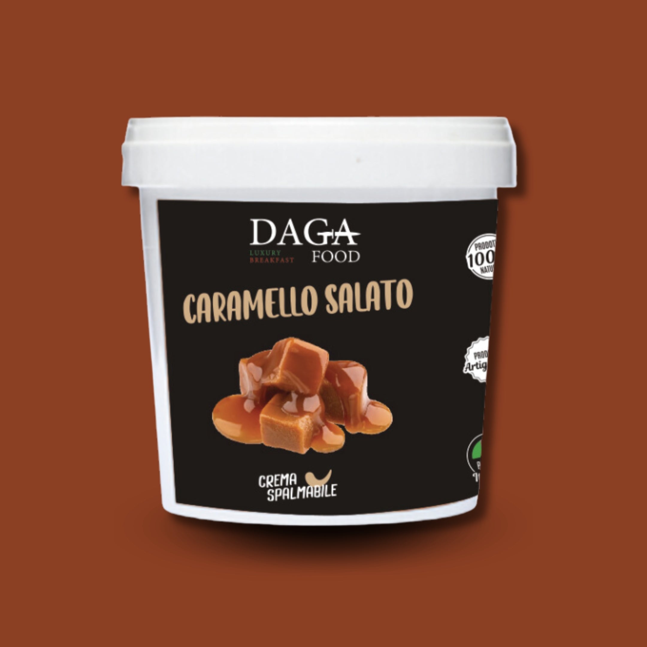 CARAMELLO SALATO CREMA SPALMABILE ARTIGIANALE "SECCHIO DA 1KG"