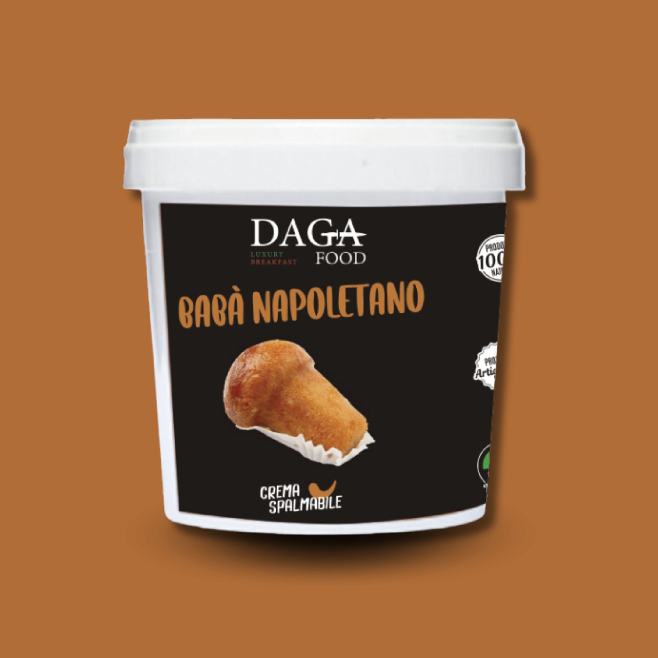 BABÀ NAPOLETANO CREMA SPALMABILE ARTIGIANALE "SECCHIO DA 1KG/2,5 KG"
