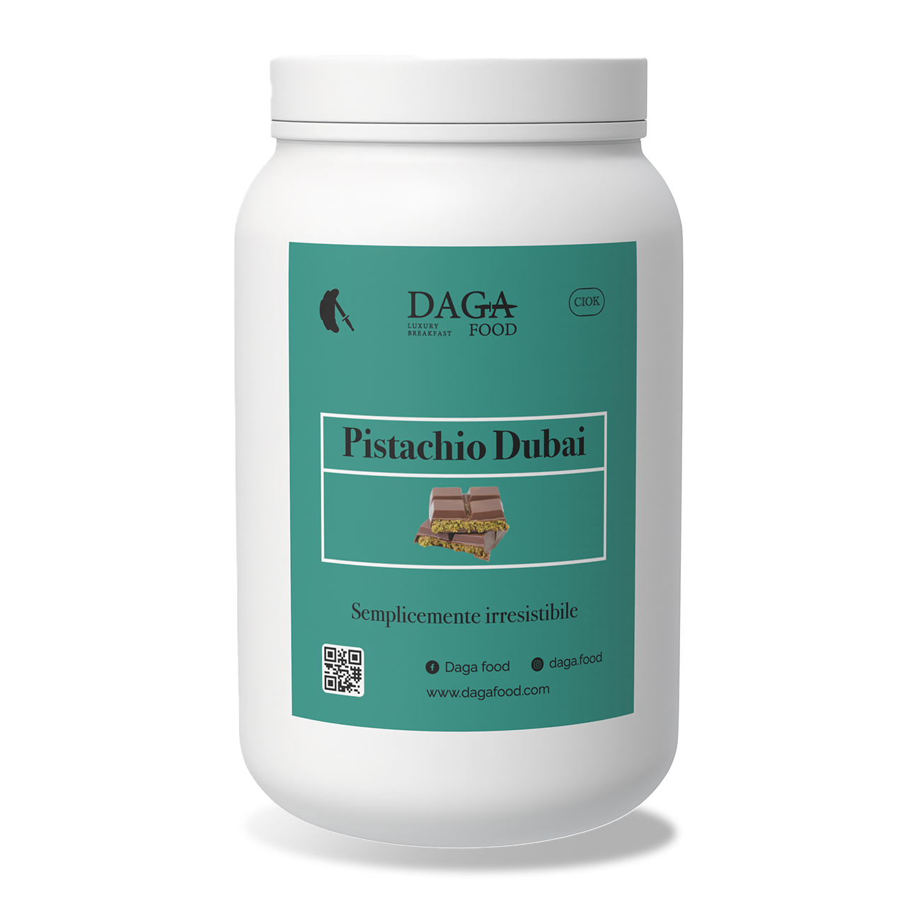 Secchiello Pistachio Dubai 1,3 KG