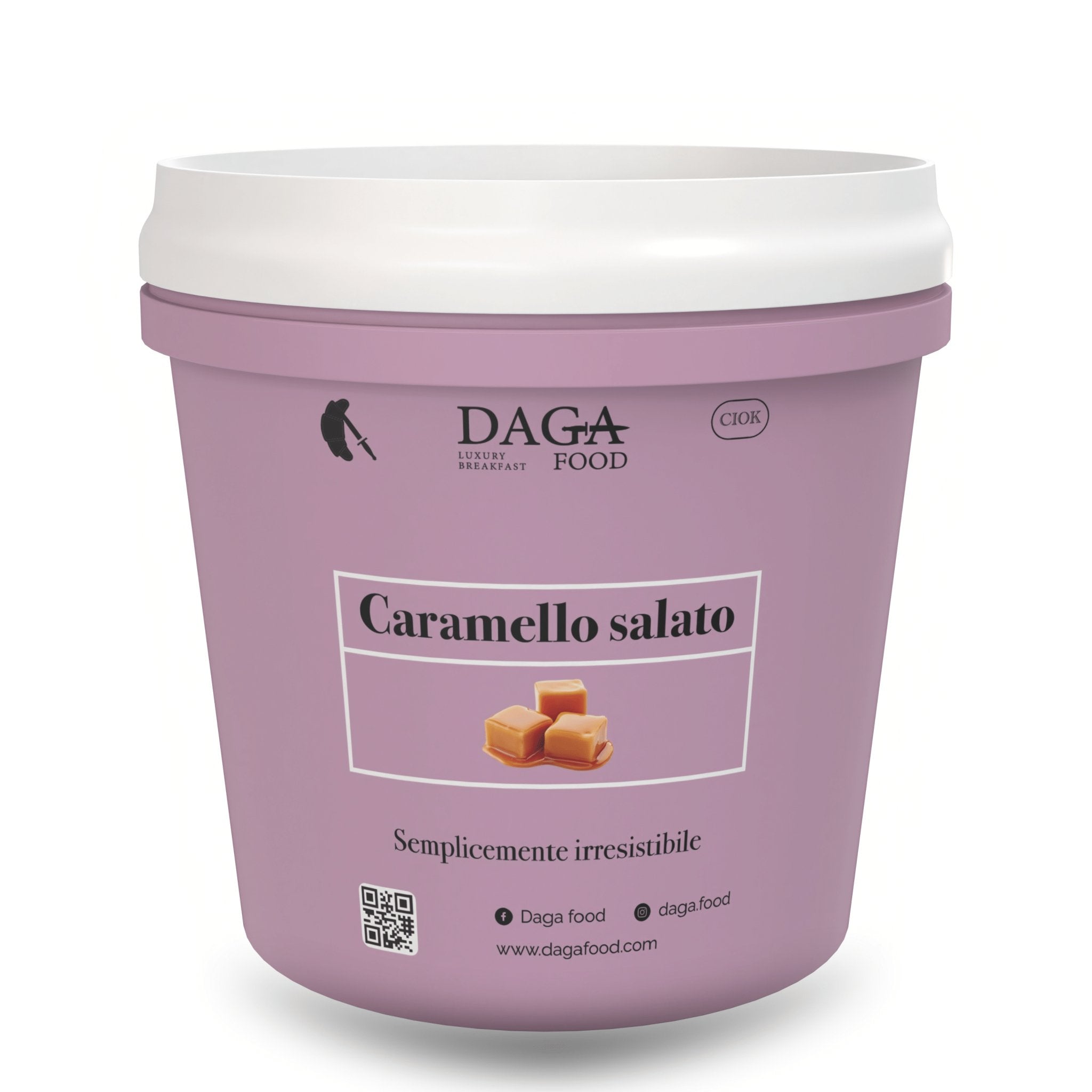 CARAMELLO SALATO CREMA SPALMABILE 1 Kg - DAGA FOOD