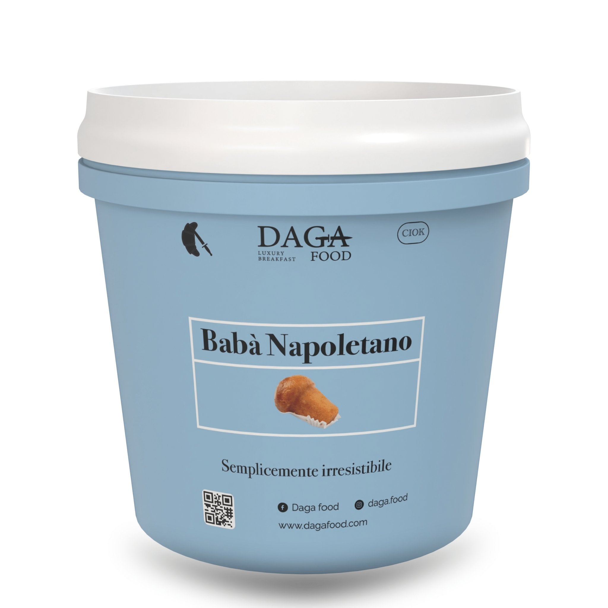 Crema Spalmabile Artigianale al Babà Napoletano da 1Kg - DAGA FOOD