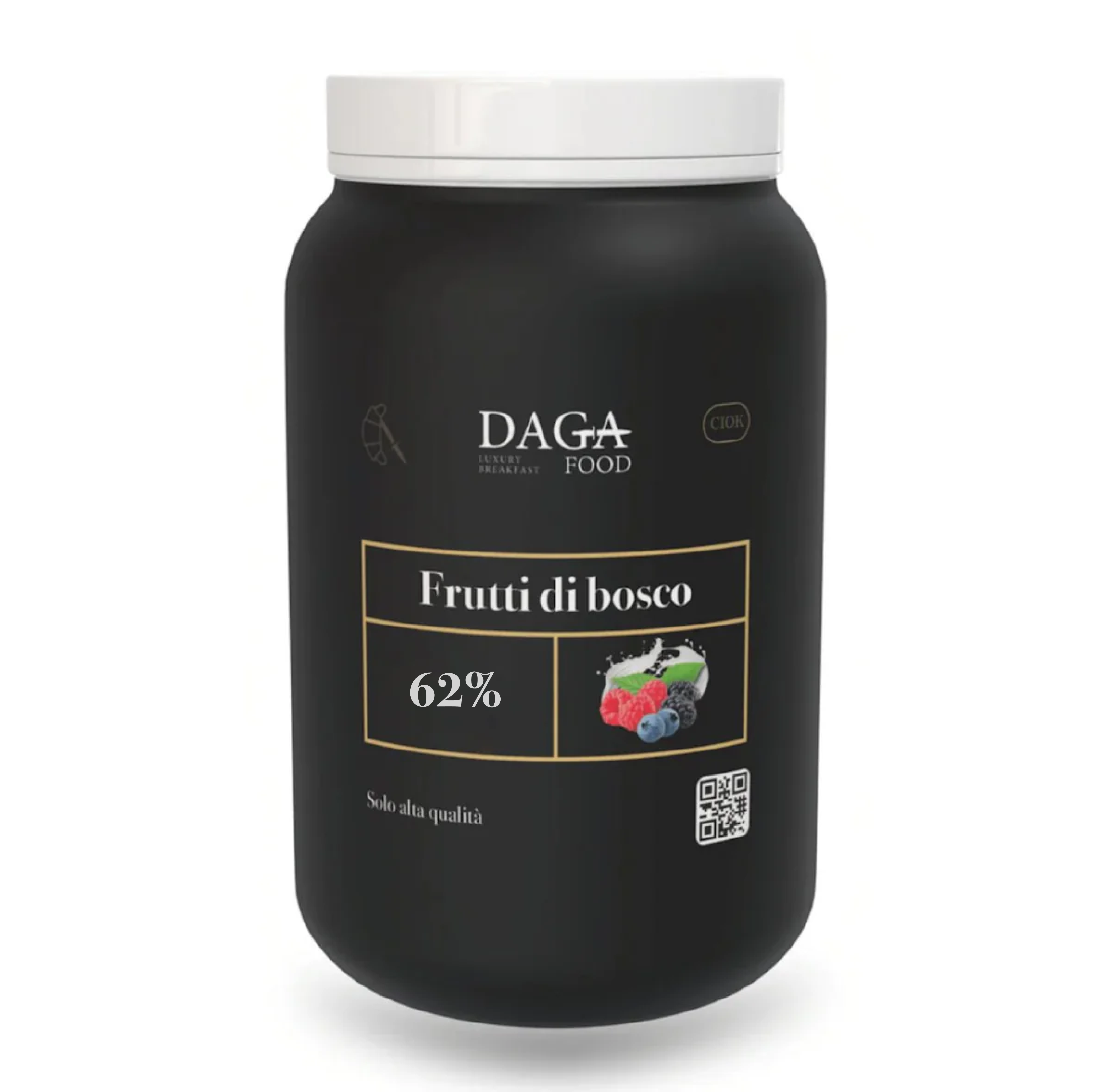 FRUTTI DI BOSCO crema spalmabile artigianale lovecream formato secchio da 1,3 Kg