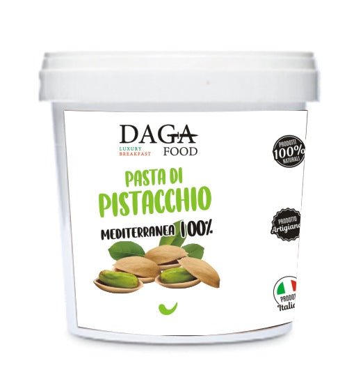 Pasta di Pistacchio Mediterranea 100% 1Kg - DAGA FOOD